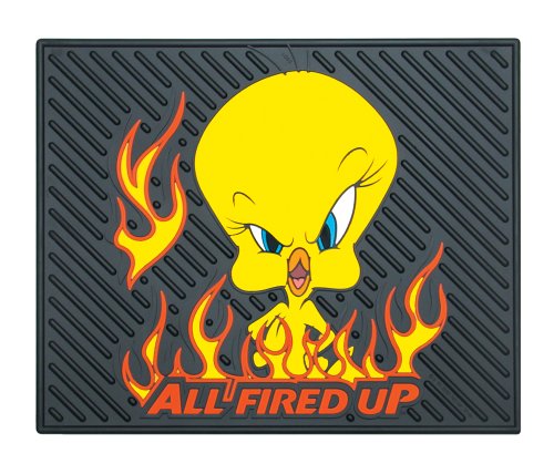 Tweety All Fired Up Molded 14 x 17 Utility Mat