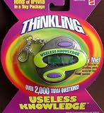 Thinkling Useless Knowledge Trivia Key Chain