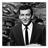 Bobby Darin B&W Box Canvas Print Gallery Wrapped - 12x12 Inches (Come September)