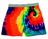 Rainbow tie dye jersey cotton boxers boxer shorts available in 8 sizes