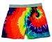 Rainbow tie dye jersey cotton boxers boxer shorts available in 8 sizes
