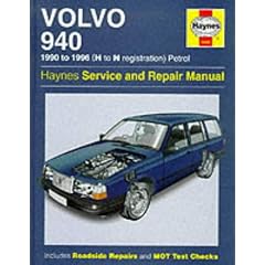 Volvo 940 Service and Repair Manual (Haynes Service and Repair Manuals)
