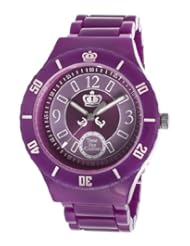 Juicy Couture Womens 1900813 Taylor Purple Plastic Bracelet Watch