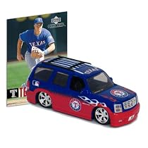 Texas Rangers MLB Cadillac Escalade with Mark Teixeira Trading Card