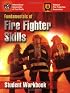 Fundamentals of Fire Fighter Skills: Student Workbook