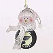 St. Louis Blues 2.5" Acrylic Basketball Snowman Holiday Ornament - NHL Hockey