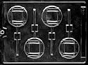 TORAH SCROLL Religious Candy Mold Chocolate
