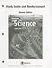 Glencoe Science: Level Red, Reinforcement and Study Guide, Student Edition