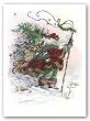 Windswept Traveler by Peggy Abrams 5"x7" Art Print Poster