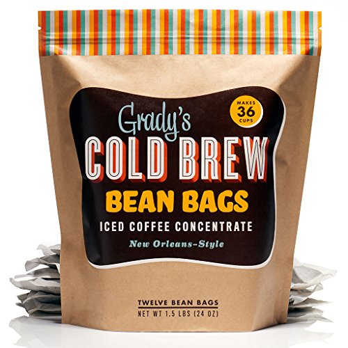 NEW Gradys Cold Brew Iced Coffee Bean Bags Pack of 12 FREE SHIPPING eBay