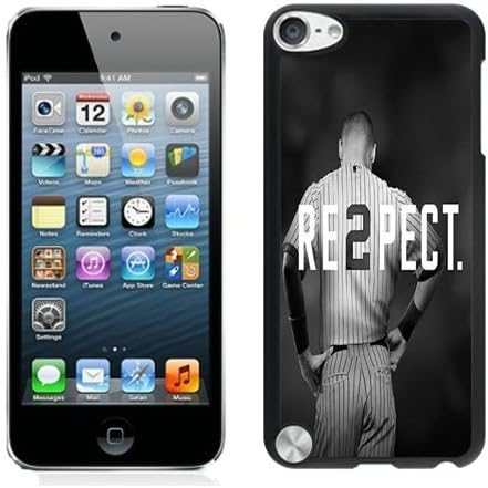 iPod Touch 5 Case,Derek Jeter RE2PECT New York Yankees Black For iPod Touch 5 Case