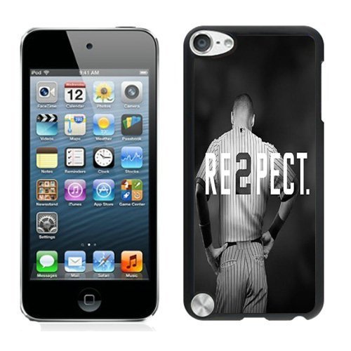 iPod Touch 5 Case,Derek Jeter RE2PECT New York Yankees Black For iPod Touch 5 Case