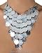 Costume de danse du ventre - Collier de pièces triangulaire - Argent