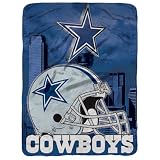 Dallas Cowboys 60x80 Aggression Raschel Throw Dallas Cowboys 60x80 Aggression Raschel Throw