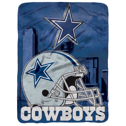 Dallas Cowboys 60x80 Aggression Raschel Throw