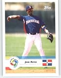 2009 Topps World Baseball Classic # 27 Jose Reyes - Dominican Republic - New York Mets - WBC Baseball Trading Card in Screwdown Display Case