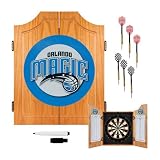 NBA Orlando Magic Wood Dart Cabinet Set