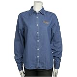 Tennessee Volunteers Denim Rain Wash Full Button Shirt