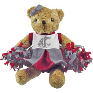 Washington State Cougars NCAA Cheerleading Bear by
