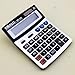 Osalo Os-4600 Two Way Power Solar Electronic Calculator with Extra Large Display and High Plastic in the Metal Faceplate  : image