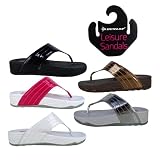 FF1 Womens Trendy Flat Wedged FLIP FLOPS Ladies Summer Sandals to Fit Sizes 3-8