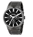 Fossil Men's FS4358 Black Stainless Steel Bracelet Black Analog Dial Chronograph Watch