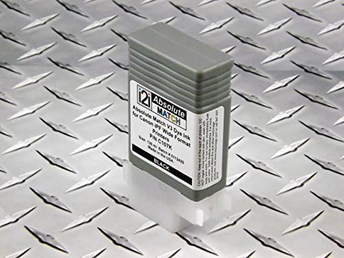 Ink2image, PFI-107BK 130 ml compatible ink cartridge for Canon imagePROGRAF printers - Black