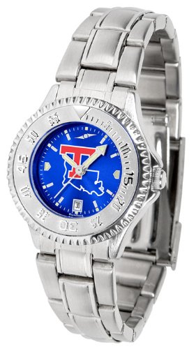 Louisiana Tech Bulldogs NCAA Womens Steel Anochrome Watch