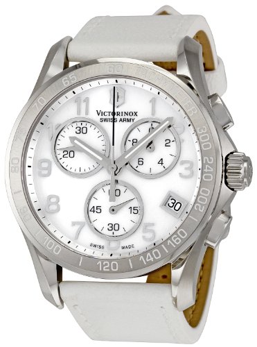 Swiss Watches:Victorinox Swiss Army Women's 241418 Classic White Mother-Of-Pearl Dial Watch Images