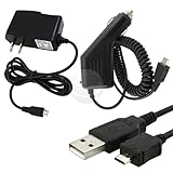 3in1 Car Charger+Accessory For Motorola Droid X Verizon
