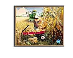 John Deere Bumper Crop 8X10 Mylar Frame Photo
