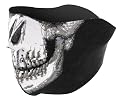 Zan Headgear FACE MASK NEOPRENE HALF SKULL WNFM002H