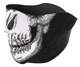 Zan Headgear FACE MASK NEOPRENE HALF SKULL WNFM002H