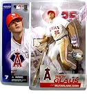 MLB Series 7 Figure: Troy Glaus in White Anaheim Angels Jersey
