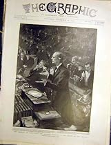 PARLIAMENT BALFOUR DEBATE HALL BOER WAR PRINT 1900