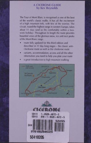 Tour of Mont Blanc: Complete Two-Way Trekking Guide (Cicerone Guides)
