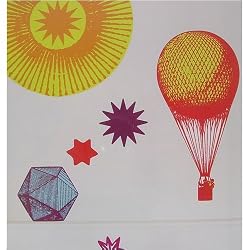 Stars Planets Sky Room Wall Stickers Temporary-Repositionable