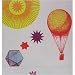 Stars Planets Sky Room Wall Stickers Temporary-Repositionable