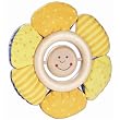 HABA Wooden Baby Toy - Flowery Ring Rattle