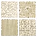 Meadow Hills Tumbled Stone Coaster Set of 4