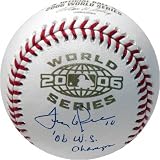 Tony LaRussa 2006 Autographed World Series Baseball with 06 World Series Champs Inscription