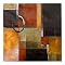Harmony with Squares Canvas Wall Art - 24x24"