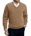 Traveler Cashmere V-Neck Sweater