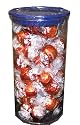 Lindt Lindor Truffles Milk Chocolate Christmas Holiday Assortment 45 Piece Jar Present