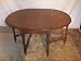 Solid Maple Primitive Drop Leaf Dining Table, #bu27