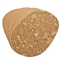 Dark Table Mat - Oval, 300X400MM