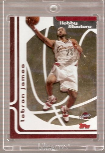 2006 07 Topps Hobby Masters LeBron James Cleveland Cavaliers Basketball Card # 3 - Mint Condition - Shipped in Protective Acrylic Display Case