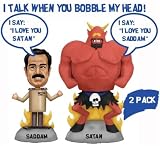 Satan and Saddam South Park Talking Bobble Heads Twin Pack