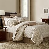 Robert Allen Adeso Jacquard Comforter Set - Linen - King