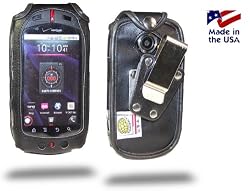Casio GzOne Commando Turtleback Heavy Duty Leather Case